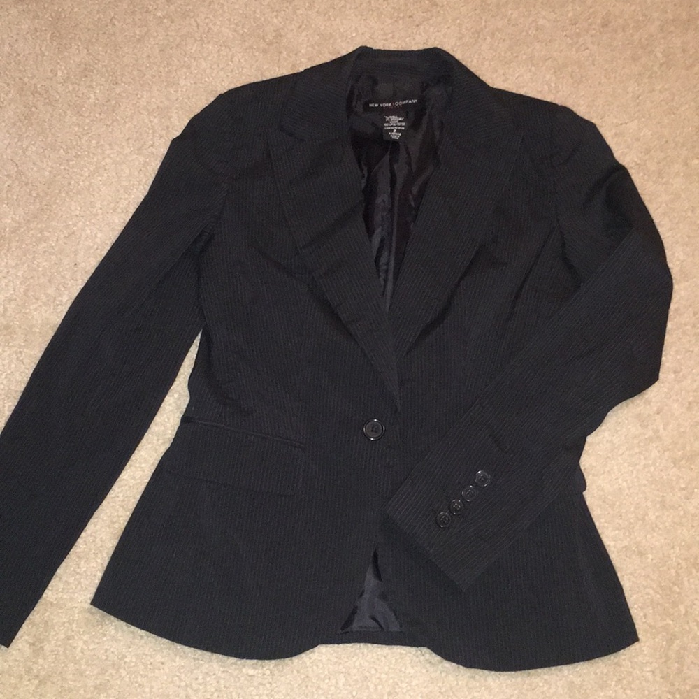 Black Pinstripe NY&Co Blazer!!!